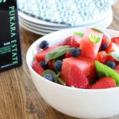 Basil Berry Fruit Salad