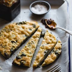 Kale & Goats Cheese Frittata by Ben Milbourne